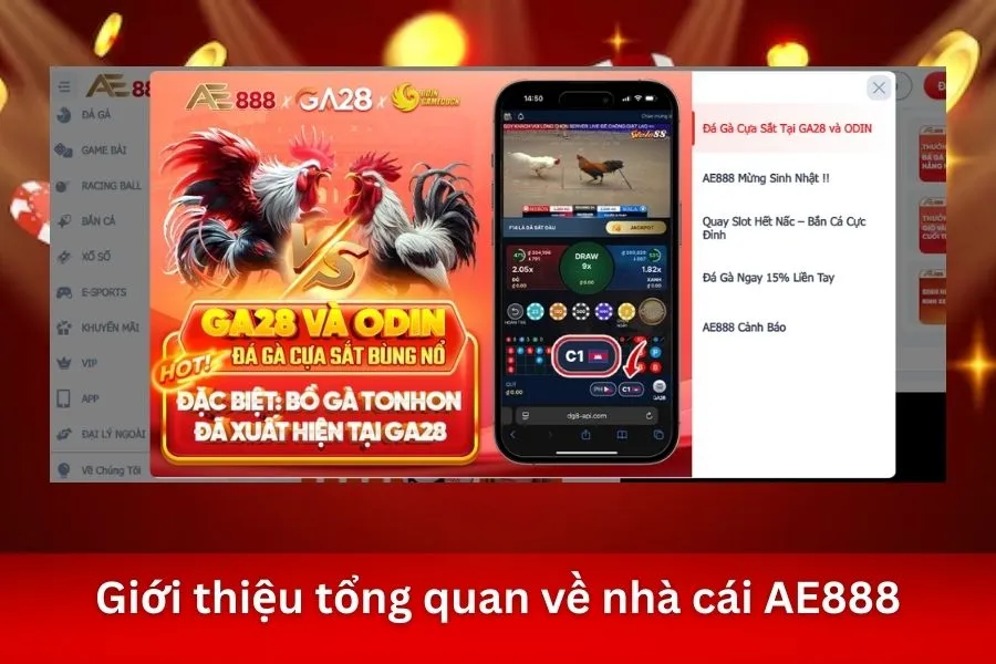Giới thiệu tổng quan về nhà cái AE888