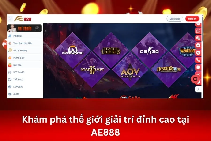 Khám phá thế giới giải trí đỉnh cao tại AE888